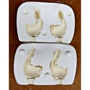 Carolina Vintage Small Geese w/ Necks Streached Slip Mold #A226